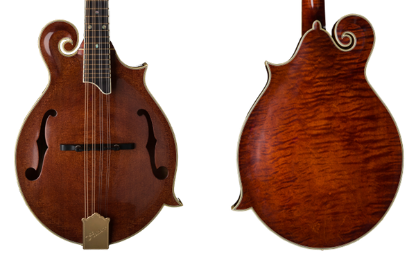 Heiden Stringed Instruments F-Style Aritst Mandolin, Redwood Top